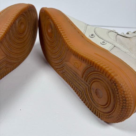 NIKE AIR SF AR 1 Mens 7 Beige High Top Urban Utility Sneaker Boots Shoes - Picture 14 of 16